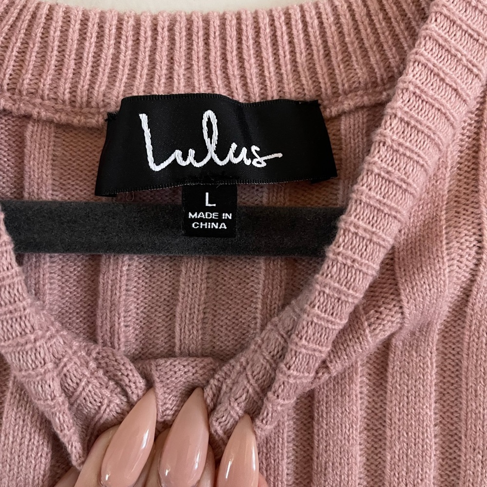 Lulu’s Ribbed Knit two piece - Picture 3 of 5